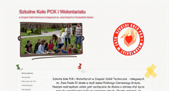 Desktop Screenshot of pck.zstu.tg.edu.pl