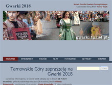 Tablet Screenshot of gwarki.tg.net.pl